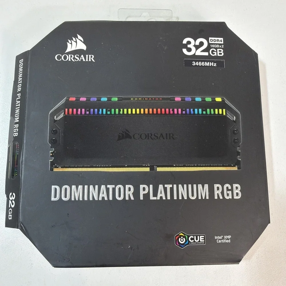Corsair Dominator Platinum RGB 32GB (2x16GB) DDR4 RAM 3466MHz CMT32GX4M2C3466C16